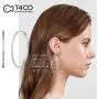 T400 925 Sterling Silver Hoop Earrings Large 3mm Thick Diamond Flower Cut Hoops Gift for Women Girls 20 30 40 50 60 mm T400 925 Sterling Silver Hoop Earrings Large 3mm Thick Diamond Flower Cut Hoops Gift for Women Girls 20 30 40 50 60 mm