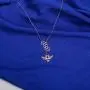 Winssi 18K Gold 316L Stainless Steel Bee Honeycomb Necklace Adjustable Y Lariat Necklace for Women Winssi 18K Gold 316L Stainless Steel Bee Honeycomb Necklace Adjustable Y Lariat Necklace for Women