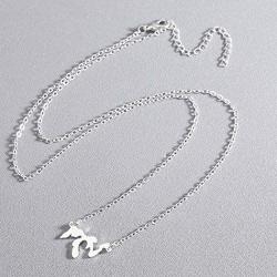 BELUCKIN 3 Colors Great Lakes Pendant Necklace Lake Michigan Map Jewelry Gift