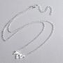 BELUCKIN 3 Colors Great Lakes Pendant Necklace Lake Michigan Map Jewelry Gift