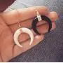 JczR.Y Fashion Vintage Resin Big Horn Shaped Crescent Moon Pendant Choker Necklace with Chain for Women Statement Boho Jewelry Gift