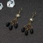 Black Lace Necklace Earrings Set - Gothic Lolita Pendant Choker Clothing Accessories for Wedding Birthday Hallowen Christmas Black Lace Necklace Earrings Set - Gothic Lolita Pendant Choker Clothing Accessories for Wedding Birthday Hallowen Christmas