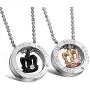 U365 Matching Couples Necklace His & Her Titanium Steel Eternal Love Promise Pendant Set for Men Women U365 Matching Couples Necklace His & Her Titanium Steel Eternal Love Promise Pendant Set for Men Women