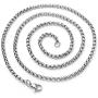 Jovivi Mens Stainless Steel Viking Norse Celtic Knot Mjolnir Thors Hammer Pendant Necklace 24'' Chain with Gift Box,Silver Black