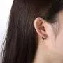 TGNEL Titanium Small Circle Huggie Hoop Earrings for Men Hypoallergenic Piercing Body Jewelry for Sensitive Ear