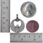 ISIS Egyptian Jewelry Goddess Pagan Wicca Magic Pewter Unisex Mens Pendant Necklace Protection Amulet Wealth Money Lucky Charm Safe Travel Talisman Prosperity Longevity Medaillion Silver Ball Chain