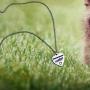 Detailed Thin Blue Line Police Mom Wife Sister Necklace Back The Blue Jewelry