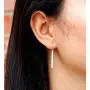 2Pcs Y Pendant Necklace Bar Earring Set Lariat Necklace Long Stick Drop Dangle Earring For Women 2Pcs Y Pendant Necklace Bar Earring Set Lariat Necklace Long Stick Drop Dangle Earring For Women