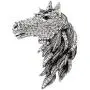 Szxc Jewelry Womens Crystal Big Horse Brooch Pendant Necklace Szxc Jewelry Womens Crystal Big Horse Brooch Pendant Necklace