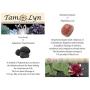 TamLyn Concepts 108 Mala Beads Hand Knotted Japa Necklace for Meditation - 8mm Prayer Beads Tassel Necklace with Lava Rock and Semi Precious Gemstones - Healing Stones - Yoga Jewelry Reiki Infused