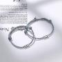 Couples Bracelets, Magnetic Bracelets for Couples Mutual Attraction Rope Braided Couple Bracelets with Magnetic Bells His and Hers