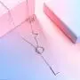 S925 Sterling Silver Jewelry Forever Love ''LOVE'' Pendant Necklace 18+2'' S925 Sterling Silver Jewelry Forever Love ''LOVE'' Pendant Necklace 18+2''