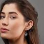 RBG Dissent Collar Earrings for Women, S925 Sterling Silver Dangle Drop Earrings RBG Earrings Jewelry Gifts for Women Fans Of Ruth Bader Ginsburg Gold Rose Gold Sliver