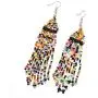6 Pcs Bohemian Long Beaded Dangle Earrings Handmade Colorful Seed Beaded Long Tassels Drop Earring Set Dainty Elegant Ethnic Style Earring Set for Women Girl Jewelry 6 Pcs Bohemian Long Beaded Dangle Earrings Handmade Colorful Seed Beaded Long Tassels Drop Earring Set Dainty Elegant Ethnic Style Earring Set for Women Girl Jewelry