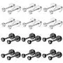 Besteel 12 Pairs 18g Stainless Steel Cubic Zirconia Stud Earrings for Women Men Tiny Cartilage Ear Piercings Helix Set Flat Screw Backs 2MM-6MM Besteel 12 Pairs 18g Stainless Steel Cubic Zirconia Stud Earrings for Women Men Tiny Cartilage Ear Piercings Helix Set Flat Screw Backs 2MM-6MM