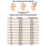 VAKKI 6mm Gold Tone Hammered Tungsten Carbide Ring Domed Wedding Band for Men Women Size 5-12