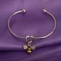 BAUNA Cute Bee Bracelet Bumblebee Honeybee for Women Girls Pendant Jewelry Birthday Gifts Graduation Gifts for Her