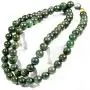 REGIS 9-10mm Jade Necklace by is Lovely. Every Bead is Slightly Different Giving Each Necklace a Unique Design.(Green)