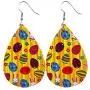 12 Pairs Easter Faux Leather Dangle Earring Set Colorful Easter Egg Teardrop Earring Rabbit Pattern PU Leather Drop Earrings Happy Easter Holiday Jewelry Accessory 12 Pairs Easter Faux Leather Dangle Earring Set Colorful Easter Egg Teardrop Earring Rabbit Pattern PU Leather Drop Earrings Happy Easter Holiday Jewelry Accessory