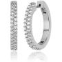 kate spade new york''Pave Huggies'' Save The Date Pave Huggies Drop Earrings