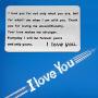 Gzrlyf Engraved Wallet Card Insert Metal Love Note Cards for Him Her I Love You for Not Only What You are