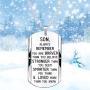 Elegant Chef Son Inspirational Jewelry Necklace Gift- Always Remember You are Braver Stronger Smarter