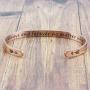 Joycuff Inspirational Bracelet Friendship Gifts for Her Girl Women Daughter Jewelry Best Friend BFF Cuff