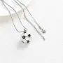 constantlife Football Cremation Jewelry for Ashes Memorial Urn Necklace Stainless Steel Soccer Pendant Keepsake Ashes Holder constantlife Football Cremation Jewelry for Ashes Memorial Urn Necklace Stainless Steel Soccer Pendant Keepsake Ashes Holder