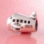 Travel Theme Collection 925 Sterling Silver Airplane Charms Paris Eiffel Tower Pendant Dangle Rocket Charm and Sydney Opera House Charms, Birthday Gifts for Mom Wife Husband Friend