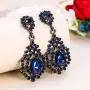 EVER FAITH Womens Austrian Crystal Art Deco Hollow Bridal Wedding Drop Dangle Pierced Earrings EVER FAITH Womens Austrian Crystal Art Deco Hollow Bridal Wedding Drop Dangle Pierced Earrings