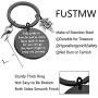 FUSTMW Dental Hygienist Keychain Gifts New Dentist Dental Graduation Gifts Dental Jewelry DH Student Dental Assistant Gift