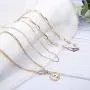 HAIAISO Layered Gold Pendant Choker Necklace - 14K Gold Plated Multilayer Coin Medallion Snake Chain Adjustable Dainty Necklace Set for Women Jewelry Gifts HAIAISO Layered Gold Pendant Choker Necklace - 14K Gold Plated Multilayer Coin Medallion Snake Chain Adjustable Dainty Necklace Set for Women Jewelry Gifts