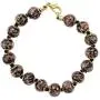 GlassOfVenice Murano Glass Sommerso Bracelet - Black