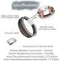 Speroto Mens Bracelets,Leather and Steel Bracelets, Chain Bracelets with Magnetic Clasp,Steel Bracelets for Men Speroto Mens Bracelets,Leather and Steel Bracelets, Chain Bracelets with Magnetic Clasp,Steel Bracelets for Men