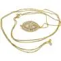 Gold Evil Eye Lariat Necklace for Women 18K Gold Plated Sliding Adjustable Chain Choker Jewelry Gold Evil Eye Lariat Necklace for Women 18K Gold Plated Sliding Adjustable Chain Choker Jewelry