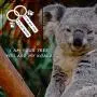 Eigso Funny Koala Couple Keychains Best Friends Animals Gift Koala Lovers Keyrings Gift You’re My Koala I’m Your Tree Keychains Set