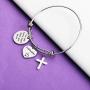 Goddaughter Bracelet You are more loved than you know Goddaughter Jewelry Religious Jewelry Goddaughter gift (more loved Goddaughter BR)