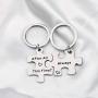 FUSTMW Couple Puzzle Keychain After All This Time and Always Couples Jewelry Best Friend Gift