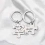 FUSTMW Couple Puzzle Keychain After All This Time and Always Couples Jewelry Best Friend Gift