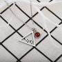 BAUNA Delta Sigma Theta 1913 Necklace Red Rhinestones DST Necklace Jewelry for Sorority Girls
