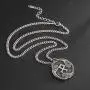 LUSSO Rune Amulet Charms Necklace Norse Viking Runes Collection Charms Pendant Talisman Futhark Jewelry for Women Men LUSSO Rune Amulet Charms Necklace Norse Viking Runes Collection Charms Pendant Talisman Futhark Jewelry for Women Men