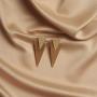 Simple Geometric Double Triangle Drop Dangle Earring Gold Silver Metal Earring For Women Girl Fashion Party Jewelry-Gold