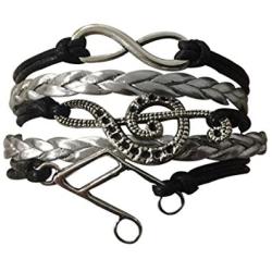Music Bracelet - Music Jewelry - Music Gift - Treble Clef Jewelry - Music Note- Music Lover Jewelry Gift