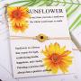 BOMAILSunflower Bracelet Handmade Sunflower Boho Bracelet Friendship Jewelry for Women Girl
