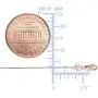 14k Rose Gold Cable Link Chain Necklace, 0.8mm