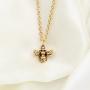 WUSUANED Vintage Minial Honeybee Bumblebee Necklace Insect Jewelry for Women Girl