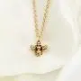 WUSUANED Vintage Minial Honeybee Bumblebee Necklace Insect Jewelry for Women Girl