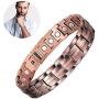 BTOP Details About  Mens Strong Bio Magnetic Healing Therapy Bracelet for Arthritis Pain Relief