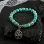 FANCY SHINY Gemstone Bead Bracelets Tree of Life Charms Yoga Healing Stone Bracelet Set for Women FANCY SHINY Gemstone Bead Bracelets Tree of Life Charms Yoga Healing Stone Bracelet Set for Women