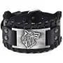 TURTLEDOVE Viking Bracelet Wolf Fenrir - Vintage Nordic Scandinavian Talisman - Gothic Bracelet for Celtic Pagan TURTLEDOVE Viking Bracelet Wolf Fenrir - Vintage Nordic Scandinavian Talisman - Gothic Bracelet for Celtic Pagan